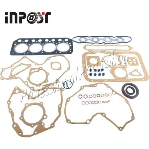 For Mitsubishi S4L S4L2 Gasket Kit Complete 78mm bore 4 Cylinder 31A94-00081 31A01-33300