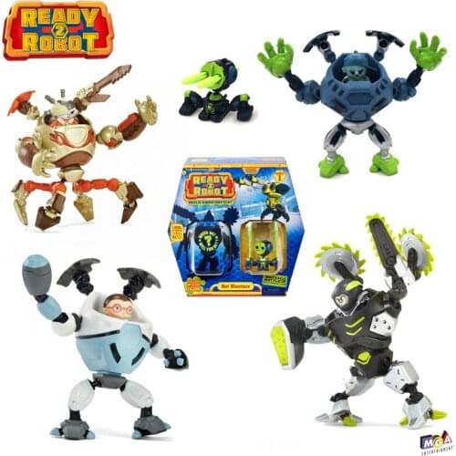 MGA MechWarrior blind box deformation robot set boys against the plug and launch model