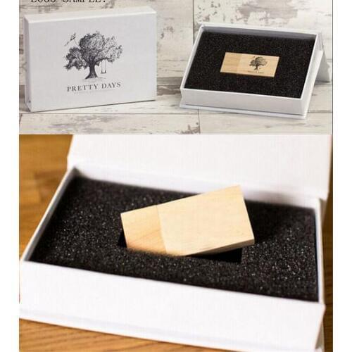 OEM ODM Photography Wedding usb 2.0 version memory flash stick pen drive.with box