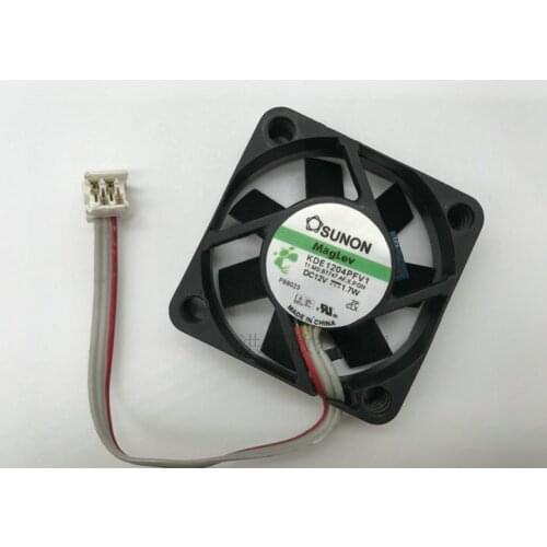 Original kde1204pfv1 4010 DC12V 1.7w 3-wire small fan