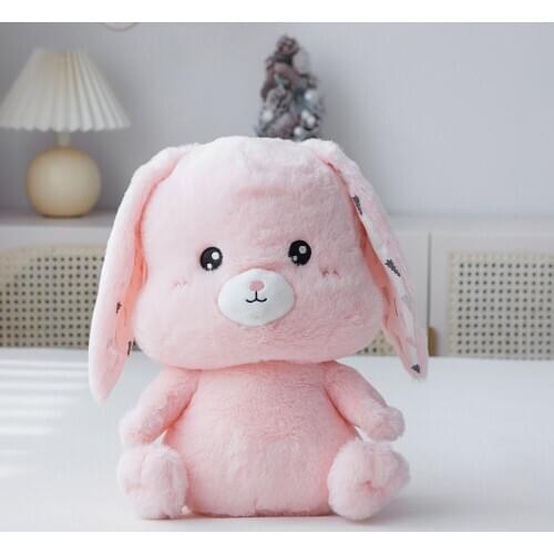 Kawaii Rabbit Plush Backpack Children Kids Shoulder Bag Stuffed Rabbit Toy Children School Bag Birthday Gift Kids Toy For Girl