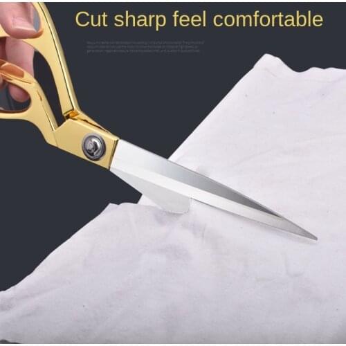 Professional Tailors Scissors Stainless Steel Vintage Sewing Scissors for Needlework Tailor Shears Fabric DIY Tool Cutter