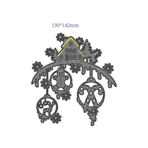 Christmas Shape Metal Cutting Die DIY for Scrapbooking Decoration Crafts
