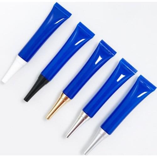 20ml blue mild wash plastic soft tube butter hand cream lotion emulsion eye essence cosmetic hose skin care packing
