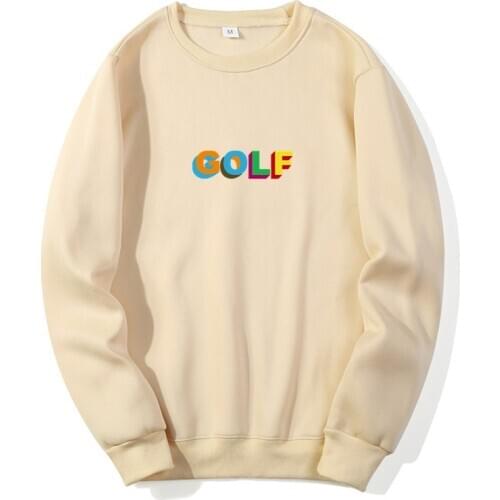 O-Neck Hoodie Golf Wang Tyler The Creator Print Men Women Sweatshirts Unisex Fashion Tops Harajuku Hip Hop Japanese Pullover