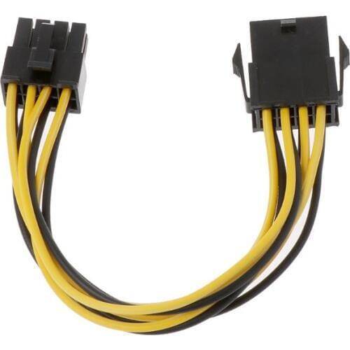 8 Pin to 8 Pin ATX EPS Male to Female Power Extension PSU Mainboard Power Extension Adapter Cable