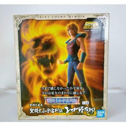 Presale Original Banpresto Saint Seiya Pegasus Leo Aiolia Action Figure Model Toys Anime Figurals Brinquedos Collection