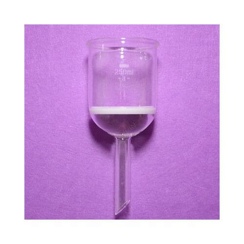 250ml,Glass Buchner Funnel,G3.3 Filter Funnel,Porosity 3,Chemistry Lab Glassware