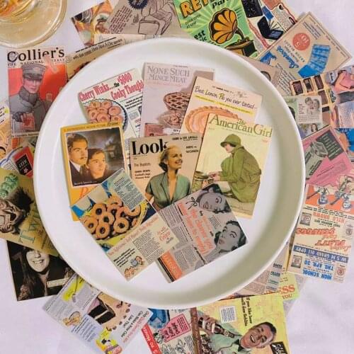 50pcs/bag hand-painted stickers graffiti oil painting series notebook happy plan water cup decoration waterproof sticker