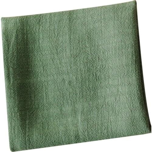 6pcs/lot Solid Color Cotton and Linen Table Napkins Soft Simple Restaurant Napkin for Wedding Party Famliy Dinner Decor