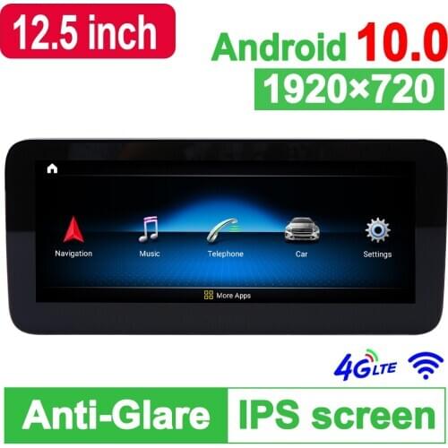 D-1217,10.25" 8 Core Android 10.0 System Car GPS Navigation Media Stereo Radio Audio For Mercedes-Benz E Class C207 2013 2014