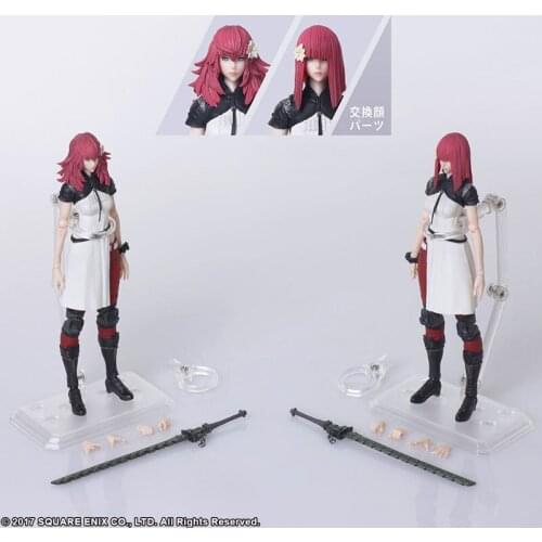 Japanese game NieR:Automata BRING ARTS Devola & Popola Action Figures 2pcs/set 15cm PVC original figure collectible model toys