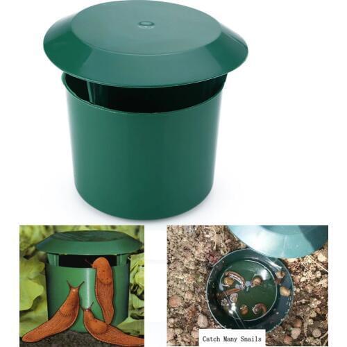 6PCS Plastic Snail Trap Catcher Garden Farm Protector Snail Cage Slug House Snail Gintrap Tools Pest Repeller
