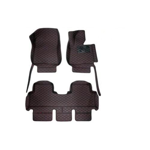 Best quality! Custom special car floor mats for Right hand drive Hyundai Santa fe 5 seats 2018-2006 waterproof durable carpets