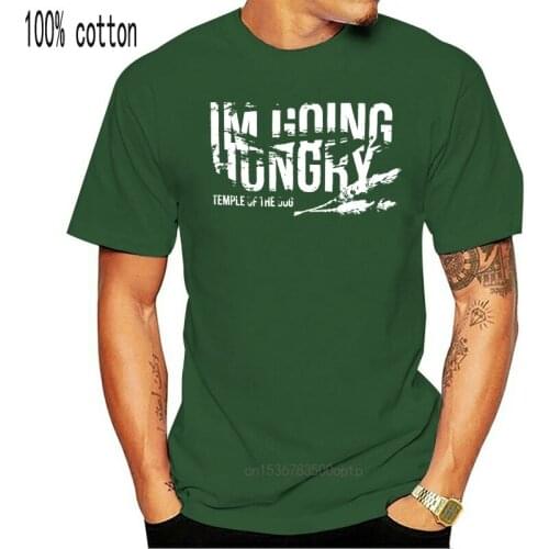 Men T shirt Temple Of The Dog Chris Cornell I'm Going Hungry Green funny t-shirt novelty tshirt women