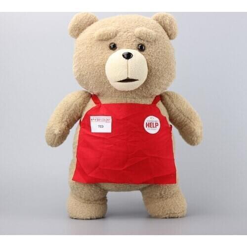 Movie Teddy Bear TED Plush Toys Soft Stuffed Animal Dolls Classic Toy 45CM 18'' Children Birthday Gift