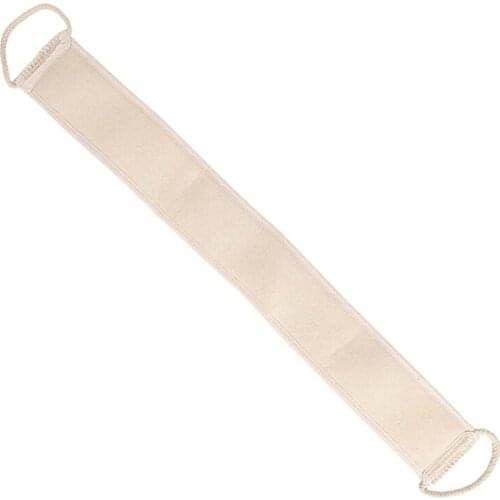 Q1QD Multifunctional Soft Cotton Linen Body Cleaning Back Scrubber Bathroom Tool