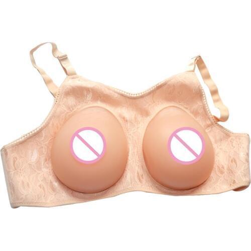 Silicone Breast Form 800g/Pair Artificial False Fake Boobs Chest Prosthesis Breast Enhancer For Crossdressers