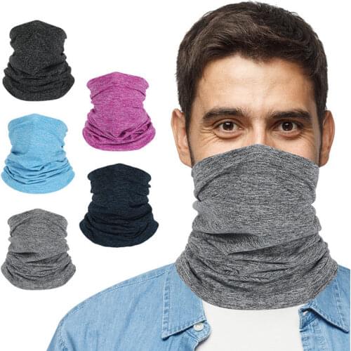 Outdoor Sport Multifunctional Magic Scarf Neck Warmer Tube Hiking Cycling Sunscreen Windproof Camouflage Headband Dust Mask