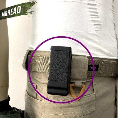 Tactical Magazine Pouches Holster Mag Holder for Glock 9mm Caliber Waist Magazine Fast Pull Set 1911 Caliber