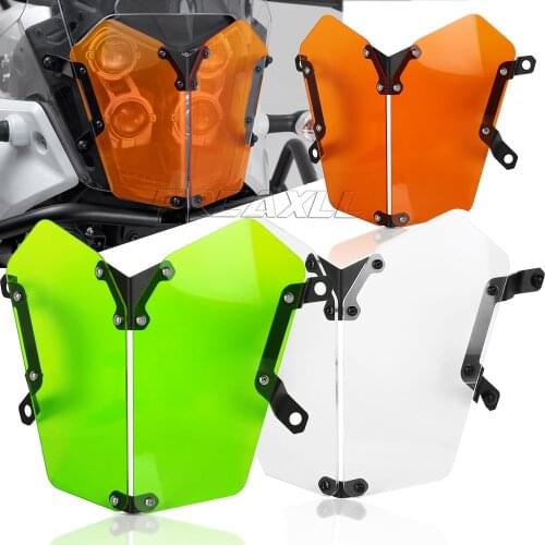 For Yamaha Tenere 700 Tenere700 XTZ700 XTZ690 T7 Motorcycle Acrylic Headlight Protector Grille Guard Lense Cover Protection