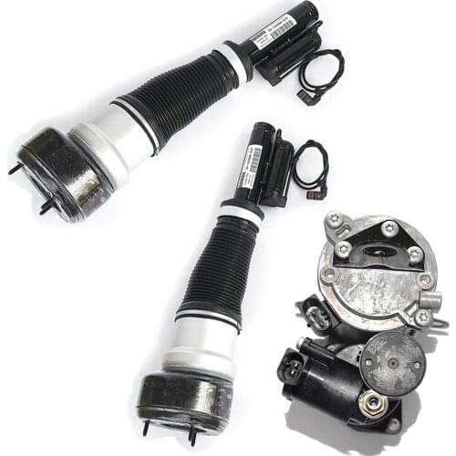 AP02 AIR SUSPENSION BELLOW FRONT AIR STRUT FOR MERCEDES BENZ S-CLASS W221 w/ Compressor A 221 320 17 04