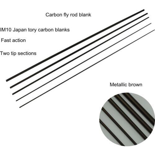 Aventik 10'0'' LW3/4 IM10 Nymph Casting Fly Fishing Rod Blanks Fast Action Fly Rod Blank With Extra Spare Tips Fast Action Rods