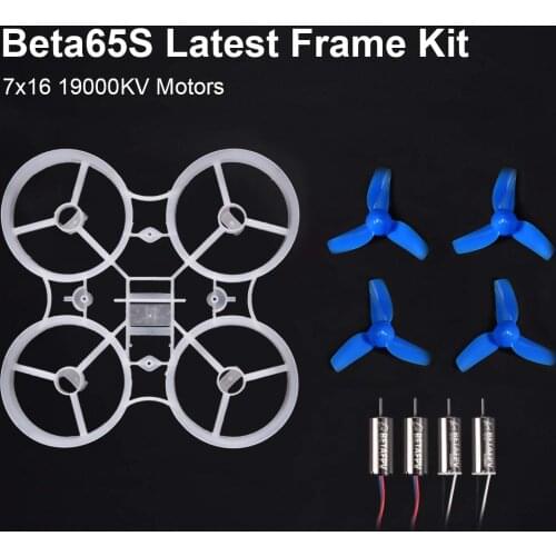 BETAFPV Beta65S 65mm Whopo frame set with 7x16mm brushed motor and 3 blades 31mm prop version is suitable for pet dogs 011c, etc