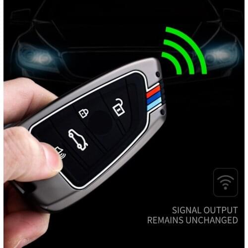 For BMW 2 3 5 7 Series 6GT X1 X3 X5 X6 F45 F46 G20 G30 G32 G11 G12 F48 G01 F15 F85 F16 F86 Car Key Case Cover Fob Suit Keychain