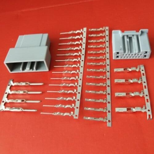 For Honda Accord CD player power amplifier male female connector plug terminal 2X9 18PIN housing