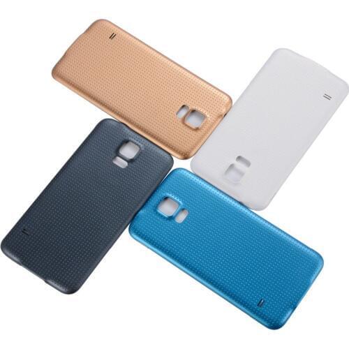 Original S5 Battery Back Door Cover Replacement For Samsung Galaxy S5 i9600 G900F G900T G900V G900A Battery Cover