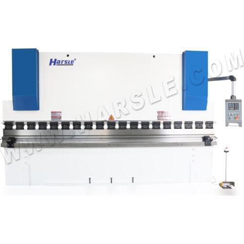 Harsle WC67K press brake have high efficient processing and low cost with hydraulic nc system