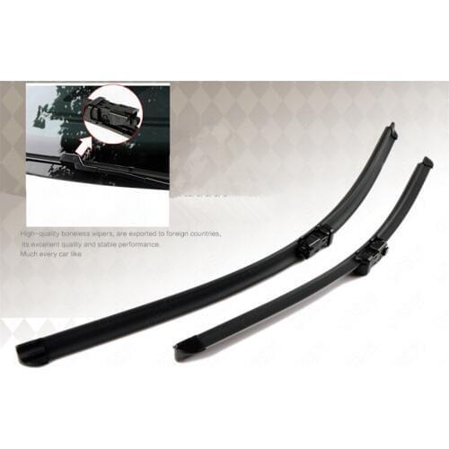 FUNDUOO For Land Rover Range Rover Evoque 2011 2012 2013 2014 24"+21" Soft Rubber Windscreen Wipers Windshield Wiper Blade