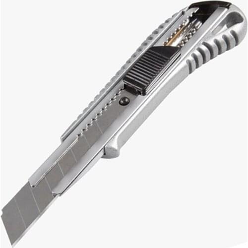 SWAR SWR-1992 18MM X 0.5MM ALUMINUM BODY METAL UTILITY KNIFE