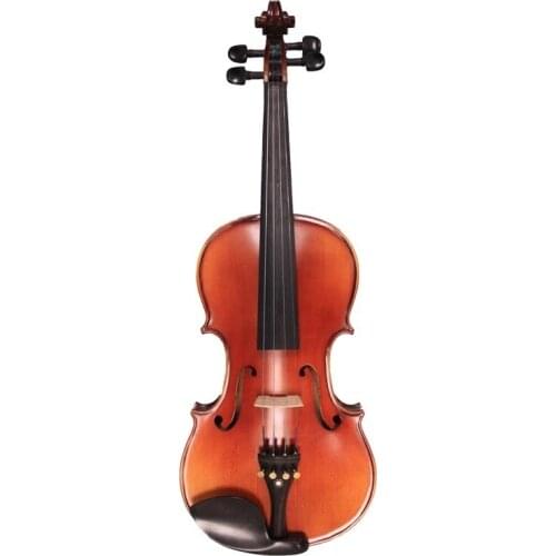 High-grade hand-made solid wood tiger pattern violin beginners children adult examination level professional levelperformance4/4