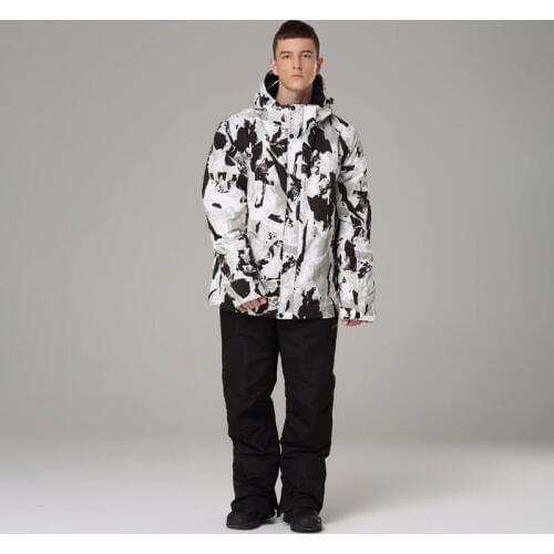 Winter Ski Jacket suits Men Waterproof Snow Jacket Thermal Coat Outdoor Mountain Skiing Snowboard Jacket Pant suits