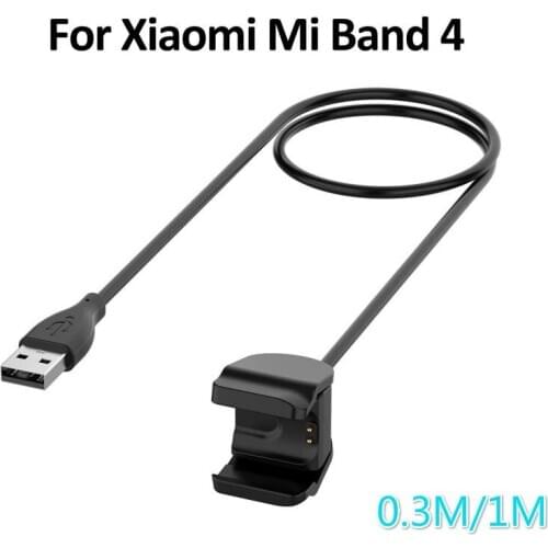 0.3M 1M USB Charging Cable For Mi Band 4 Replacement Cord Charger Adapter Compatible Smart Accessories For xiaomi band 4 TXTB1