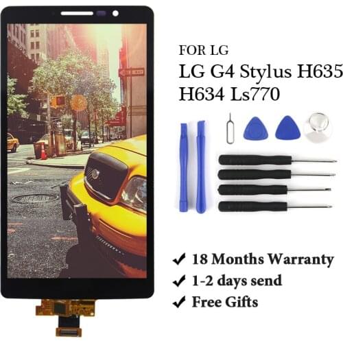1Pcs For LG G4 stylus H635 H634 LS770 Lcd Display Touch Screen Panel Digitizer Assembly Replacement Accessory For LG G4 stylus