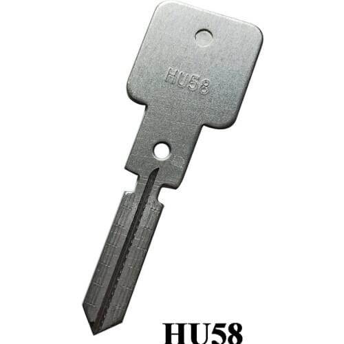10pcs/lot HU58 lishi 2in1 Engraved Line Scale Shearing Teeth Blank Car Key Cutting Teeth Blade