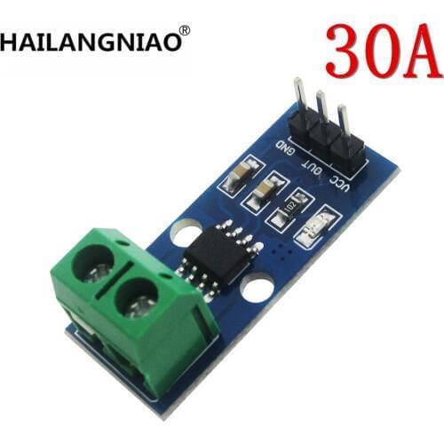 5Pcs/lot Hot Sale ACS712 30A Range Hall Current Sensor Module ACS712 Module for 30A