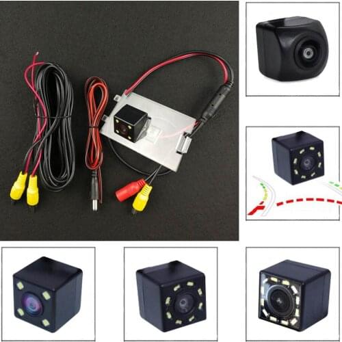 HD Car CCD 4 LED Night Vision Rear View Camera Parking Reverse Assistance Waterproof For Jeep Compass Wrangler Cherokee Liberty