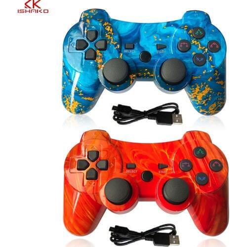 1Pcs/2Pcs Wireless DoubleShock Gamepad joystick джойстик for Playstation 3 Remote Sixaxis for PS3 Controller dualshock 4 gamepad