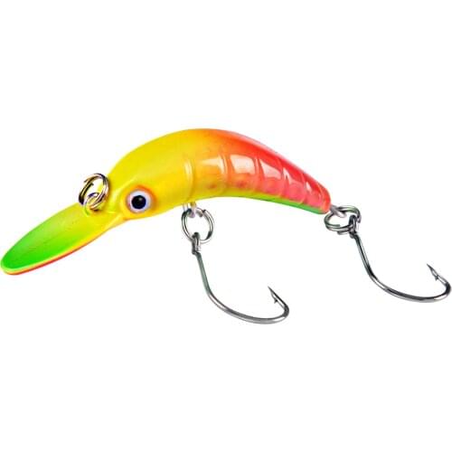 1pcs Minnow Fishing Lure 5cm 2.5g Sinking Mini Artificial Hard Bait Sharp Hook Pike Bass Crankbait Wobblers Trout Fishing Tackle