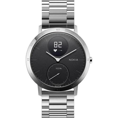 Stainless Steel Quick Release Wrist Bands Belt Watch Strap for Nokia Withings Steel HR NIN668