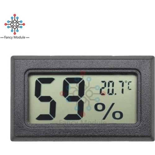 Diymore Min Digital Thermometer Hygrometer Temperature Indoor Convenient Temperature Sensor Humidity Meter Gauge Instruments