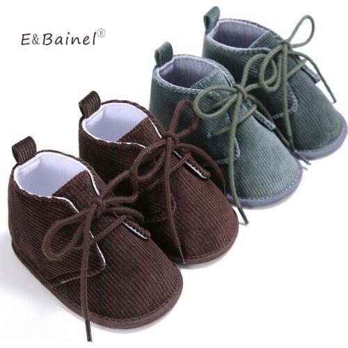 E&Bainel New Winter Super Warm Newborn Baby Boys First Walkers Shoes Infant Toddler Soft Rubber Soled Anti-slip Boots Booties