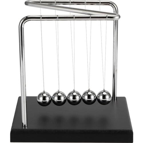 Gravity Balanced Pendulum Ball Toy Fun Office Games Desktop Accessor Home Decor Energy Conservation Model Balance Ball Inertial