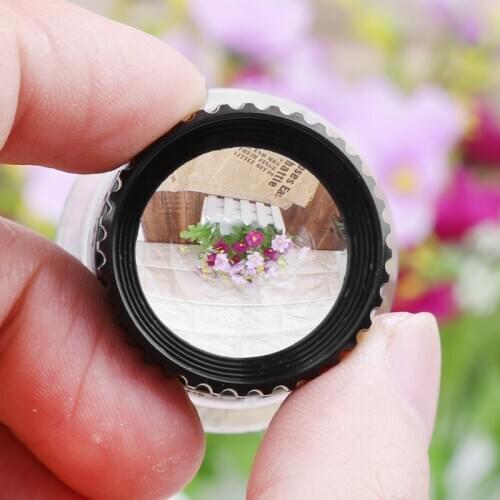 2021 New 15X Monocular Magnifying Glass Loupe Lens Map Eye Magnifier Jewelry Repair Tool