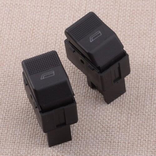 2Pcs/Set 5 Pin Car Power Window Switch Button Fit For VW Polo Lupo Hatchback Seat Cordoba Saloon Ibiza 1999 2000 2001 MA1541