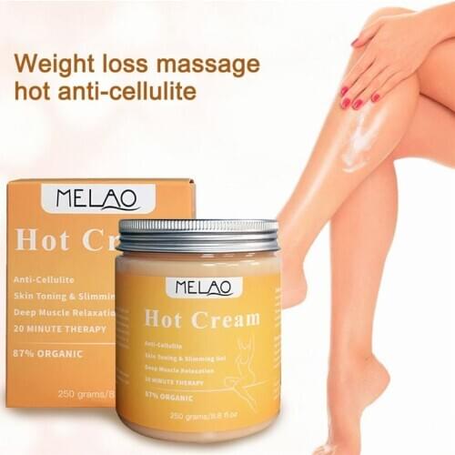 Weight Loss Cream 250g Anti Cellulite Hot Cream Fat Burner Gel Slimming Cream Massage Hot Anti-Cellulite Body Massager